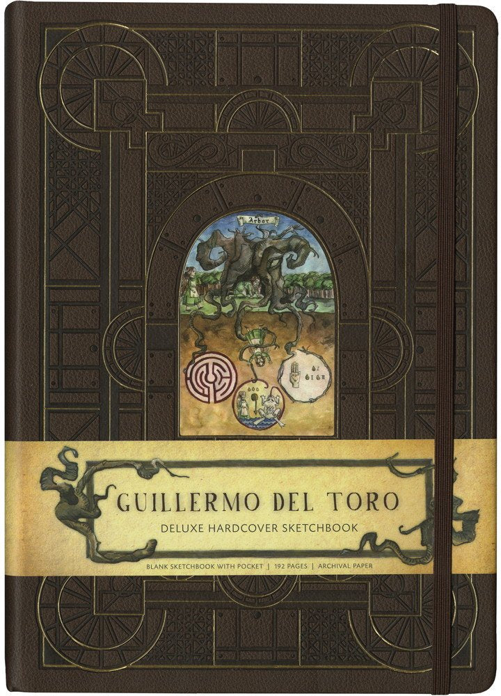 Guillermo Del Toro Deluxe Hardcover Sketchbook cover image
