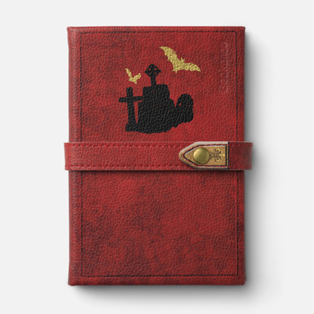 Book Journal with Strap - Horror Bat