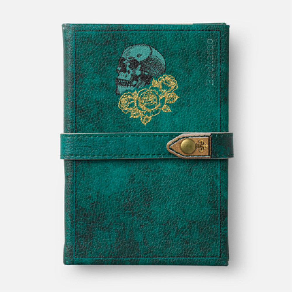 Book Journal with Strap - Horror Skull