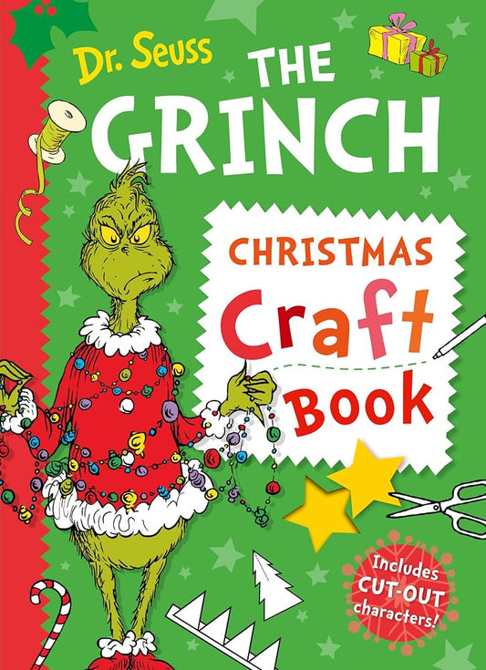 The Grinch Christmas Craft Book: The festive Christmas activity and craft book for kids ages 5+ cover image