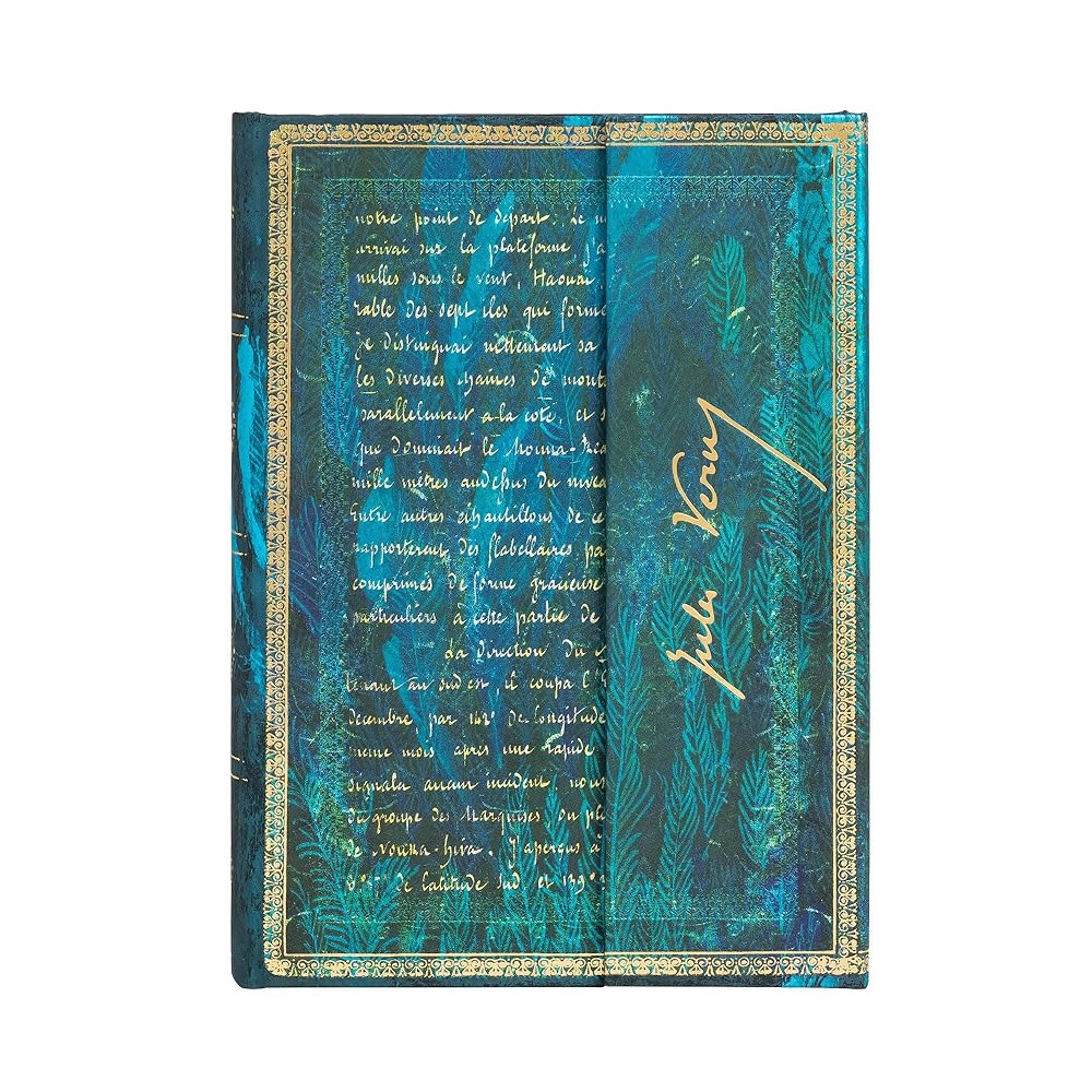 Verne, Twenty Thousand Leagues Midi Lined Hardcover Journal, 144pg, 120GSM by Paperblanks (Embellished Manuscripts Collection) cover image