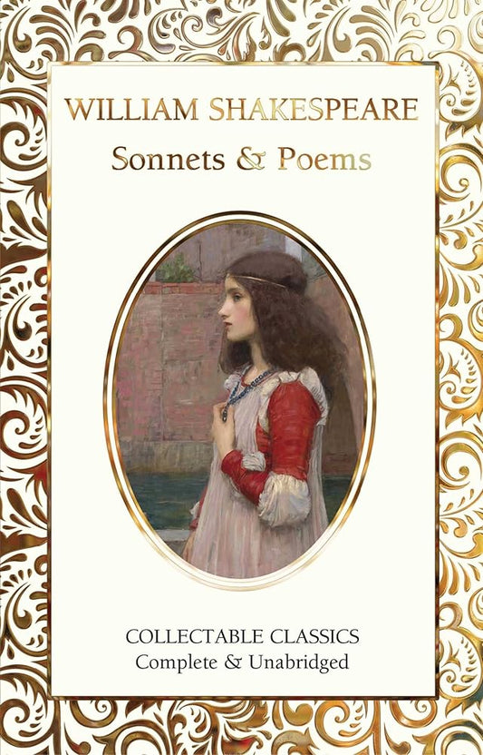 Sonnets & Poems of William Shakespeare (Flame Tree Collectable Classics) cover image