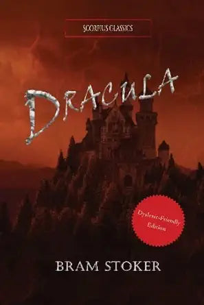 Scorpius Books Dracula (Dyslexia-friendly edition). cover image