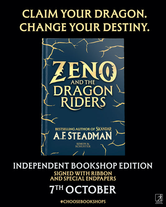ZENO AND THE DRAGON RIDERS - Independent Bookshop Edition