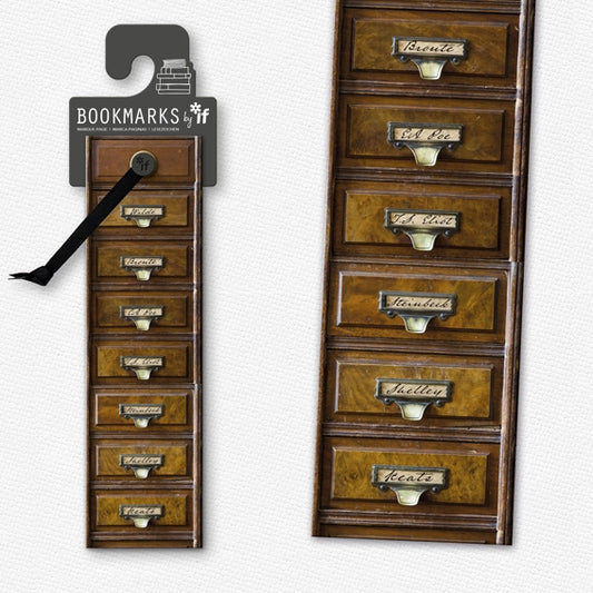 Academia Bookmark - Vintage Drawers
