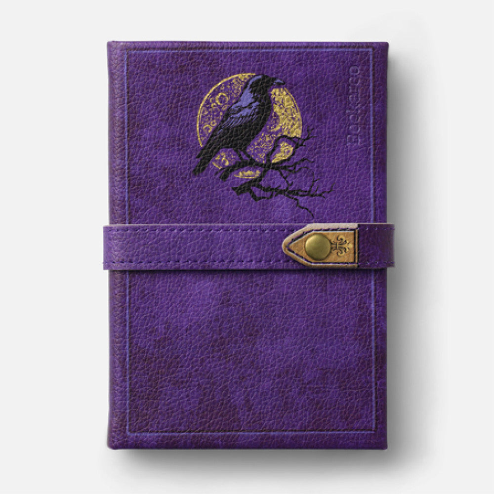 Book Journal with Strap - Horror Crow