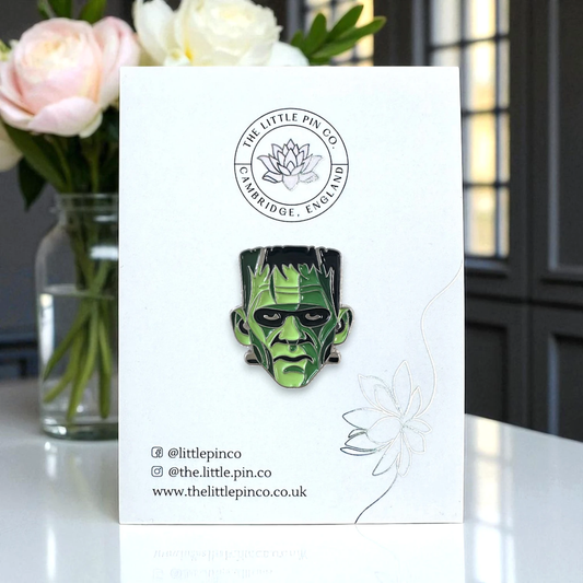 Frankenstein Monster Enamel Pin Badge