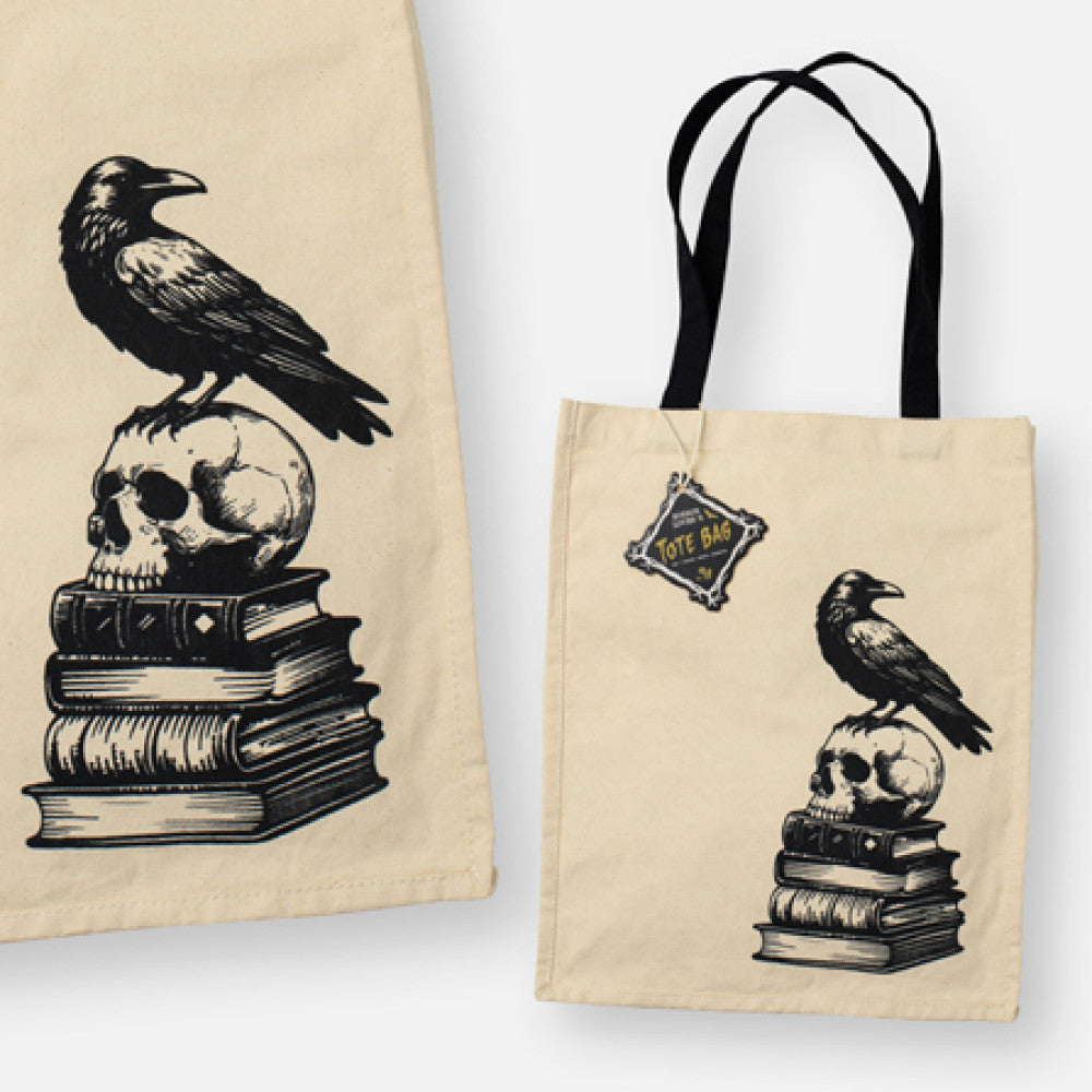 Tote Bag - Crow and Skull